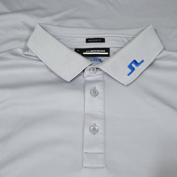 NWOT J. LINDENBERG Tour Tech Regular Fit Golf Polo Shirt - Picture 7 of 15